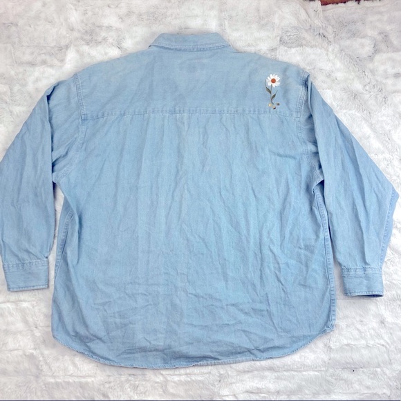 Jean Daisy Button Down - Picture 2 of 2